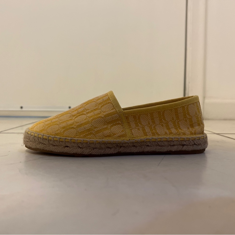 Carolina Herrera Yellow Espadrilles, Women’s Size 36 (5.5 US), Valued at $300